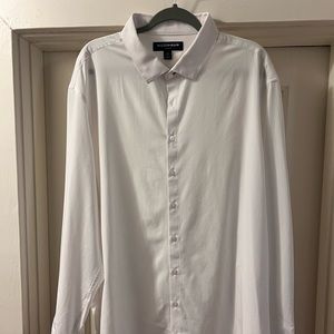 Mizzen+Main Leeward White Dress Shirt XXL Gently worn. Well cared for.